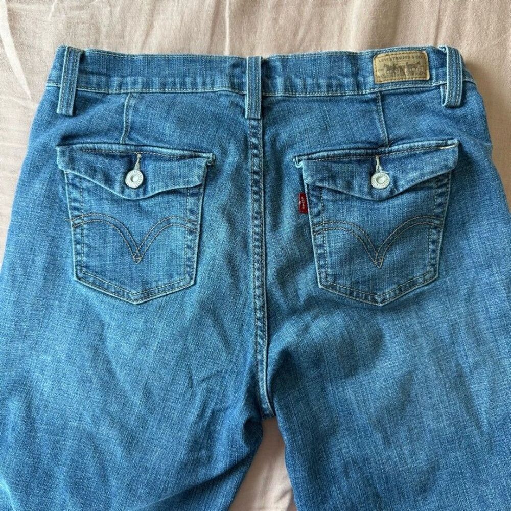 Levi’s Perfectly Slimming 512 Bootcut Jeans Size 12 - Picture 3 of 11